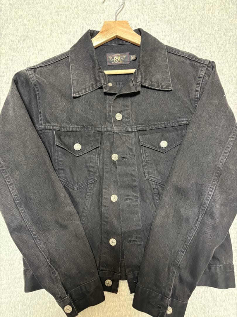 rrl ブラックデニムジャケット