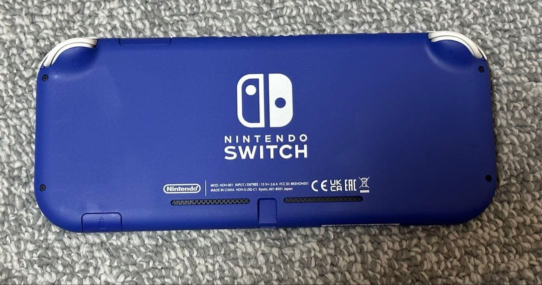 Nintendo Switch Lite ブルー本体　充電コード付き