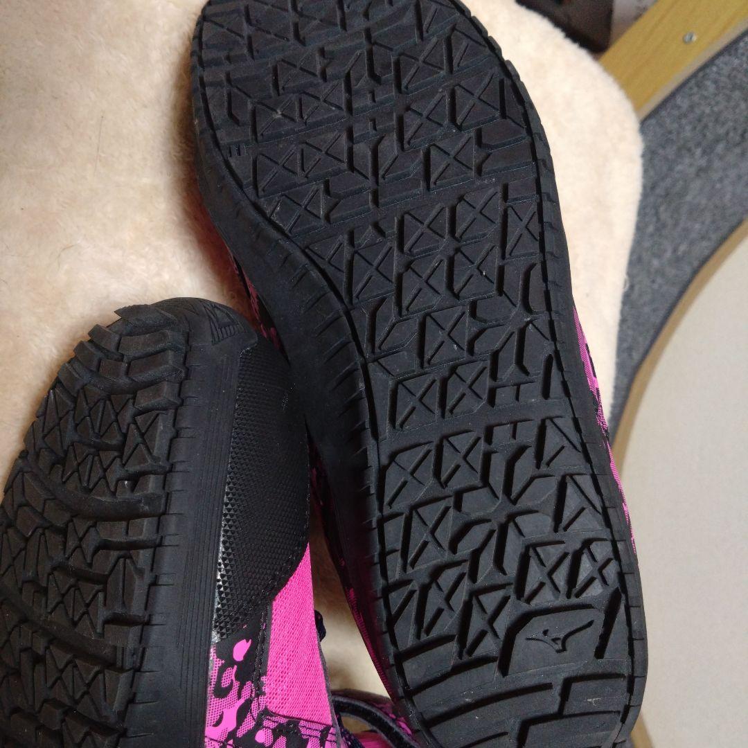 Mizuno 安全靴 26.0 cm ピンク/黒