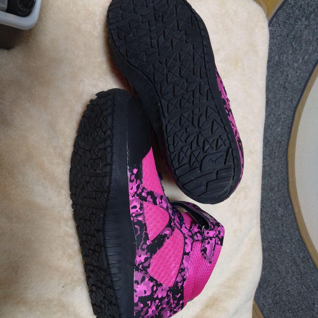 Mizuno 安全靴 26.0 cm ピンク/黒