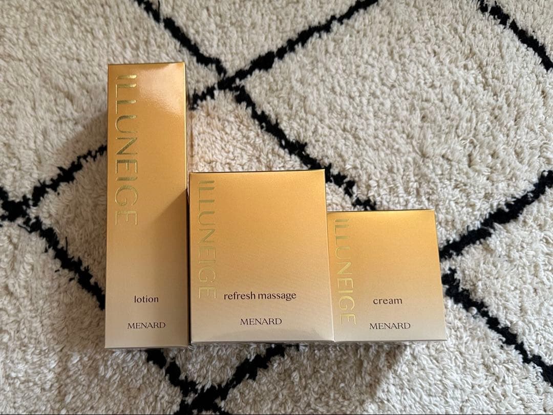 メナードイルネージュローション&リフレッシュマッサージ＆クリーム 3点セット
