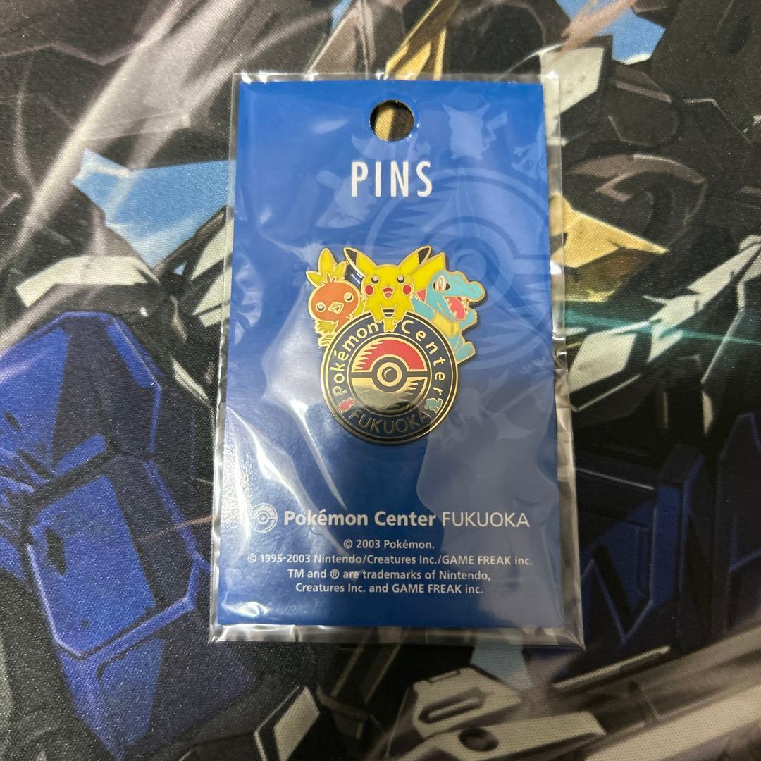 ポケモンセンター福岡 限定ピンバッジ　未開封