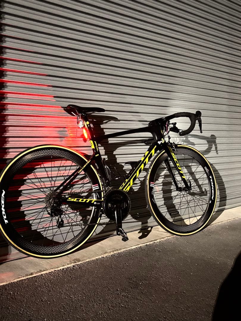 急ぎ！破格売却！SCOTTフォイル10！ホイール抜き販売引取限定