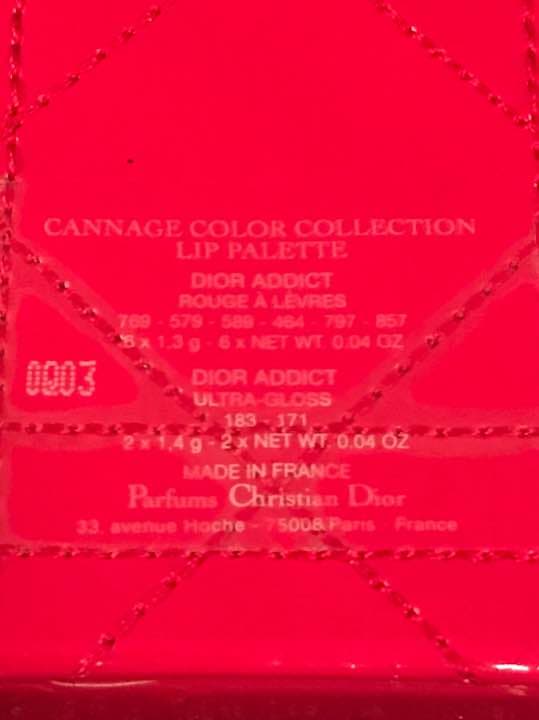 口紅 Dior Lip Palette