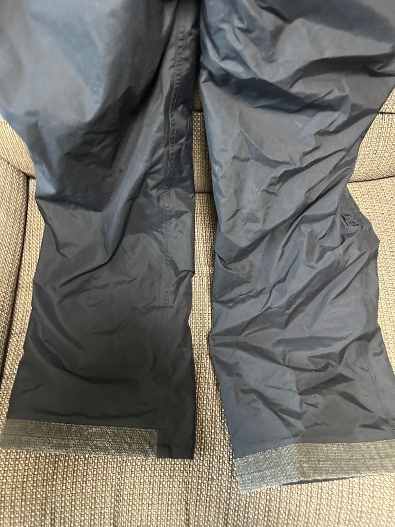 green clothing ブラック ビブパンツ Lサイズ