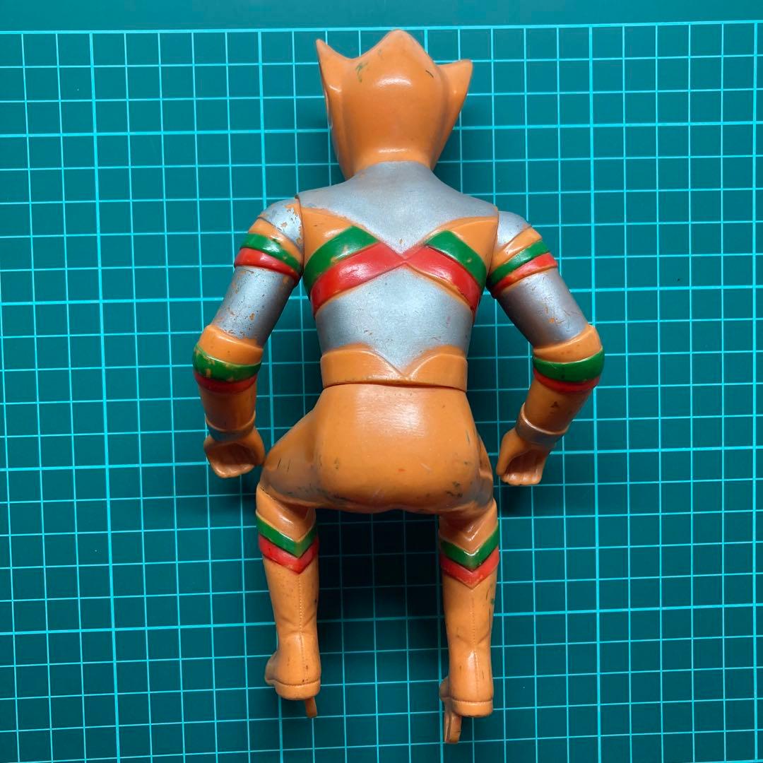 ポ*T様 【激レア】ブルマァク　トリプルファイター ソフビ 当時物(バイク欠品)