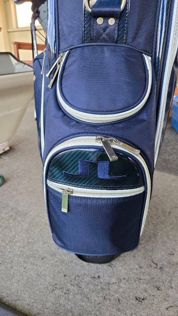 JLINDBERG スタンド式ゴルフバッグ ネイビー