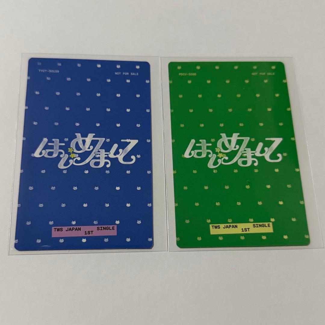 TWS はじめまして シニュ ドフン ユニットトレカ ユドズ