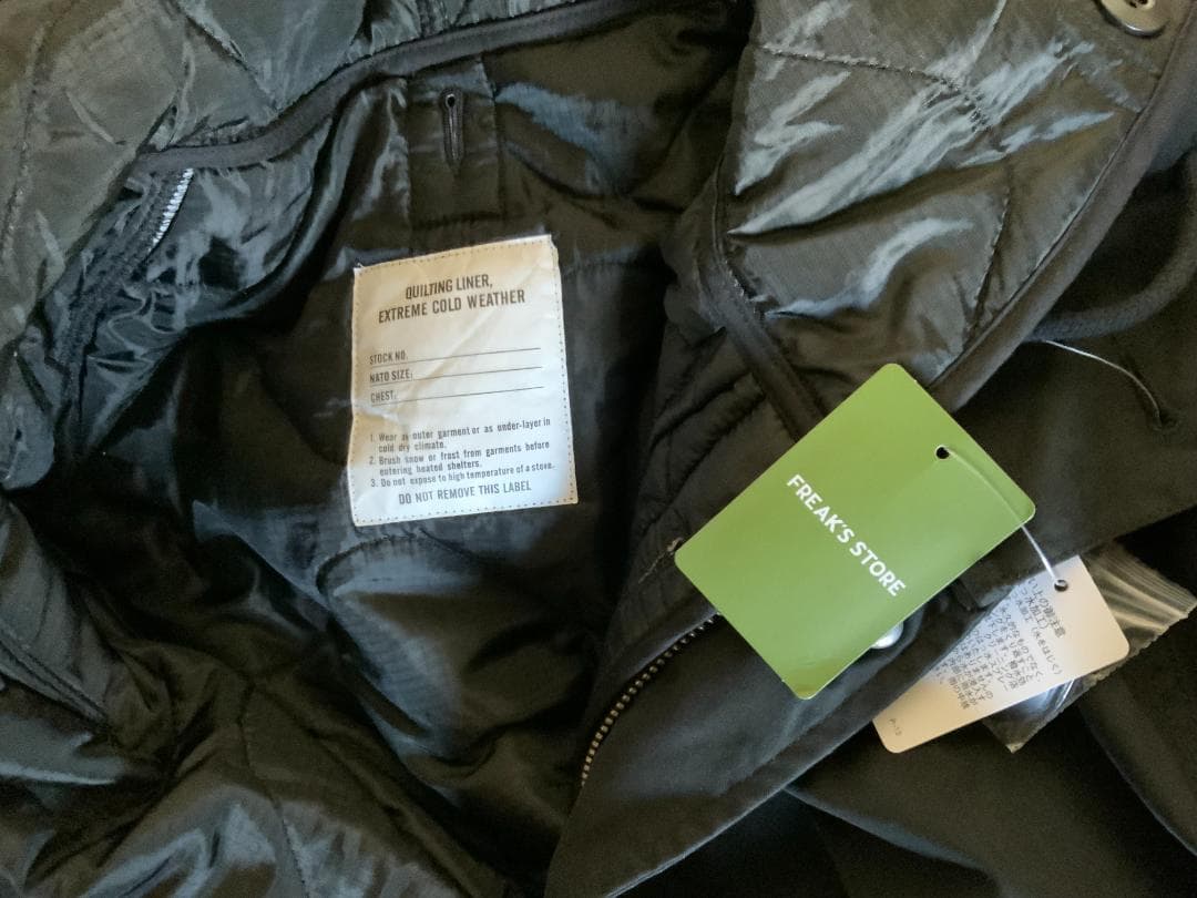 FREAK’S STORE、黒、M-64 フィールドパーカー /コート