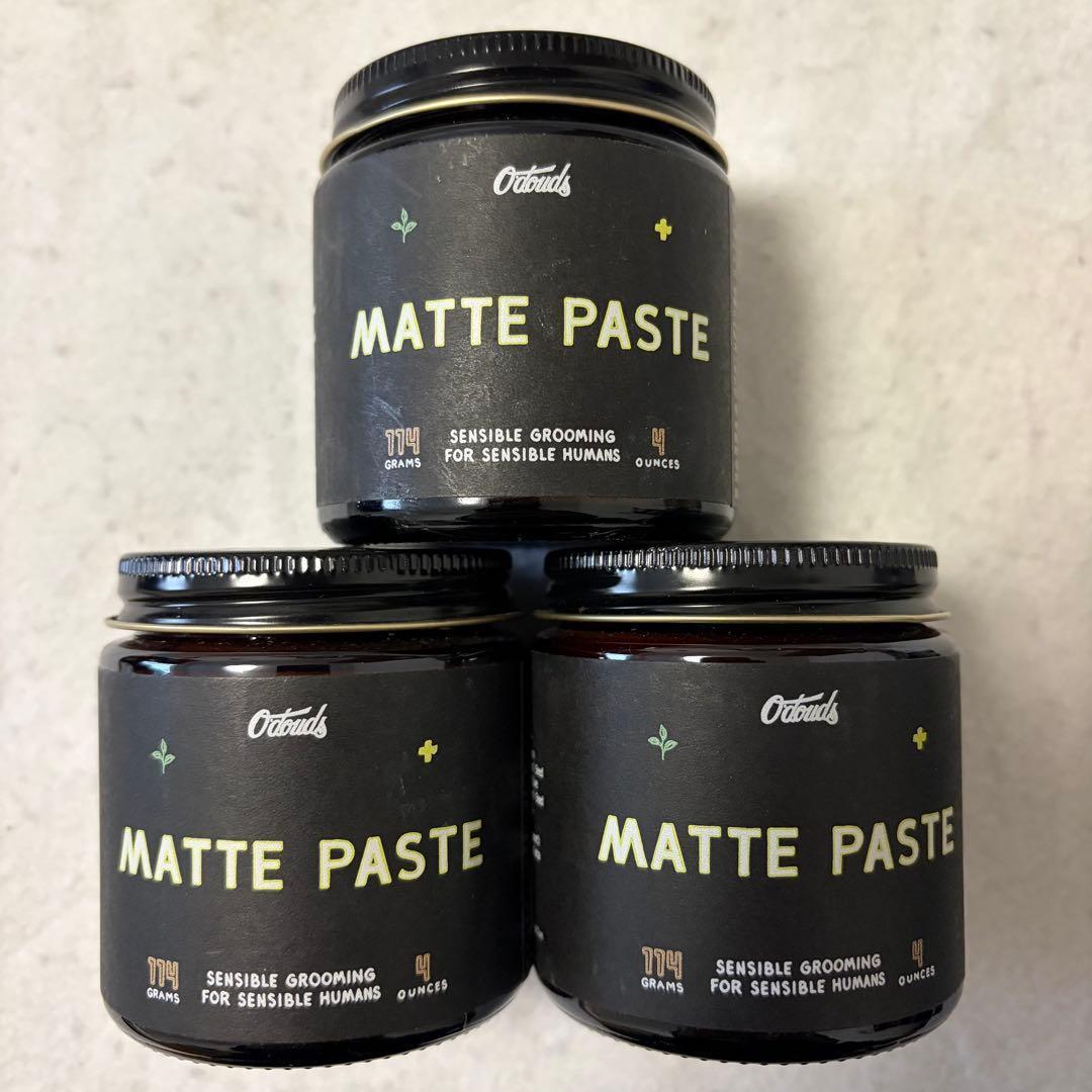 O'Douds オダウズ マットペースト 整髪料 114g ３点