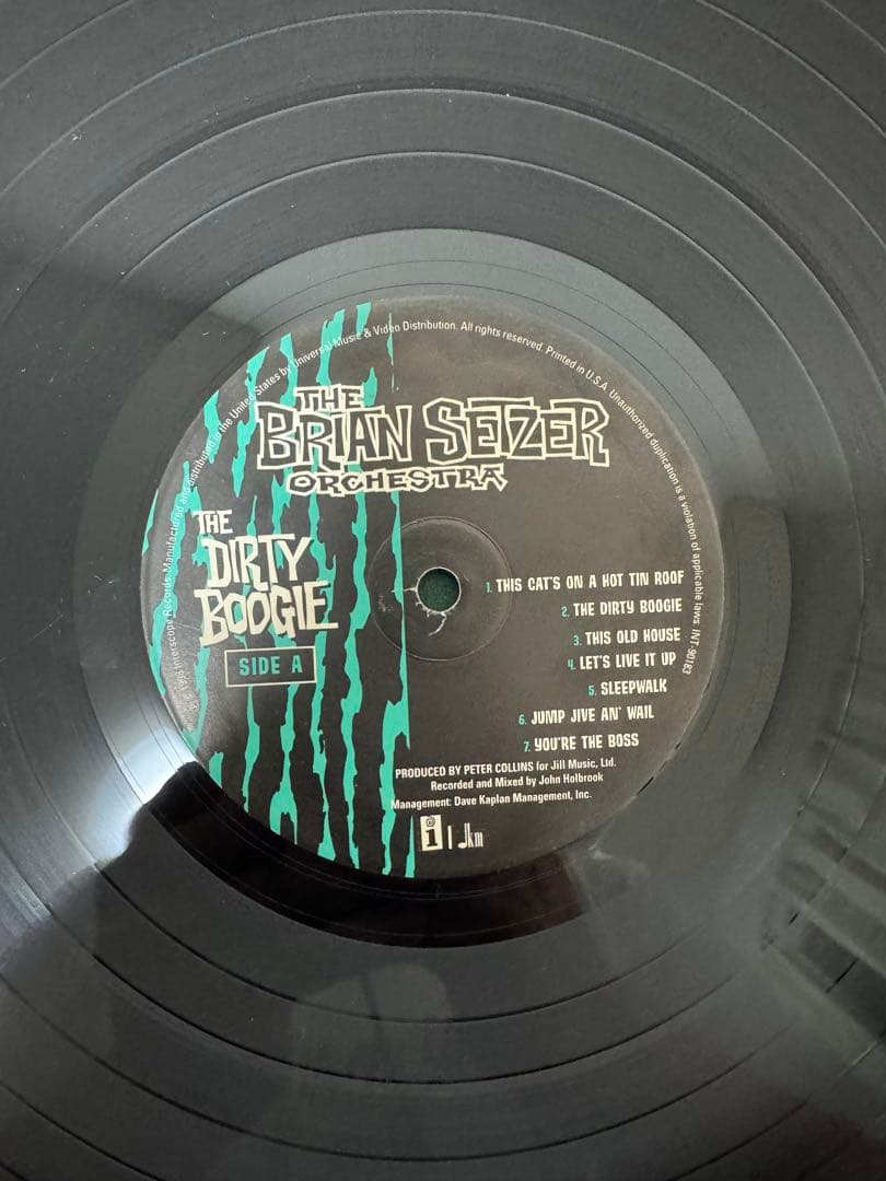 THE BRIAN SETZER ORCHESTRA レコード