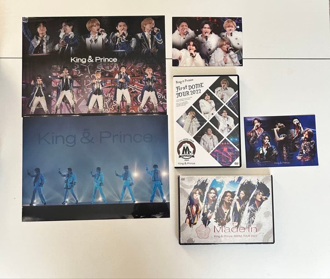 【特典付き】King & Prince CD・DVD、カレンダーまとめ売り