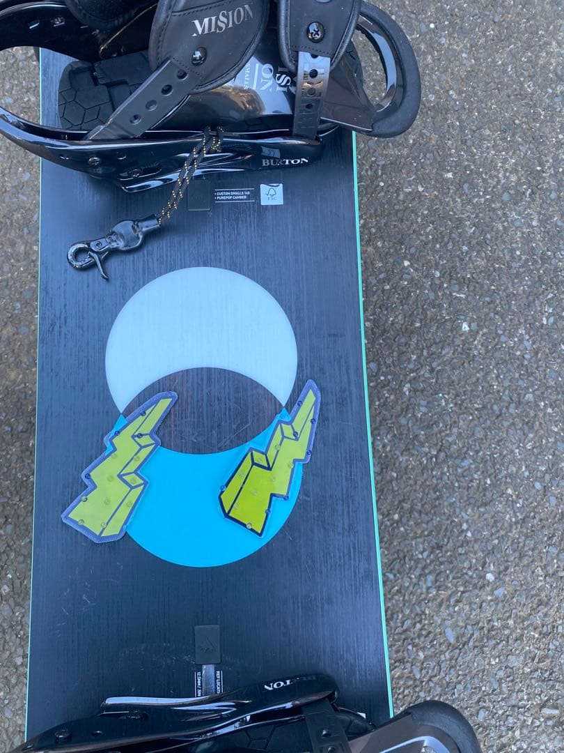 BURTON カスタムスモール バインディング付き