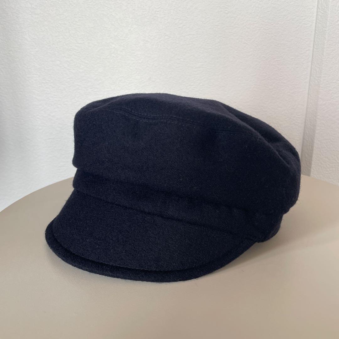 GUCCI ウールキャスケット ブラック