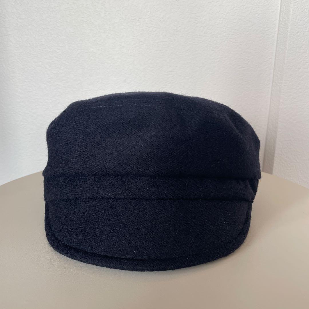GUCCI ウールキャスケット ブラック