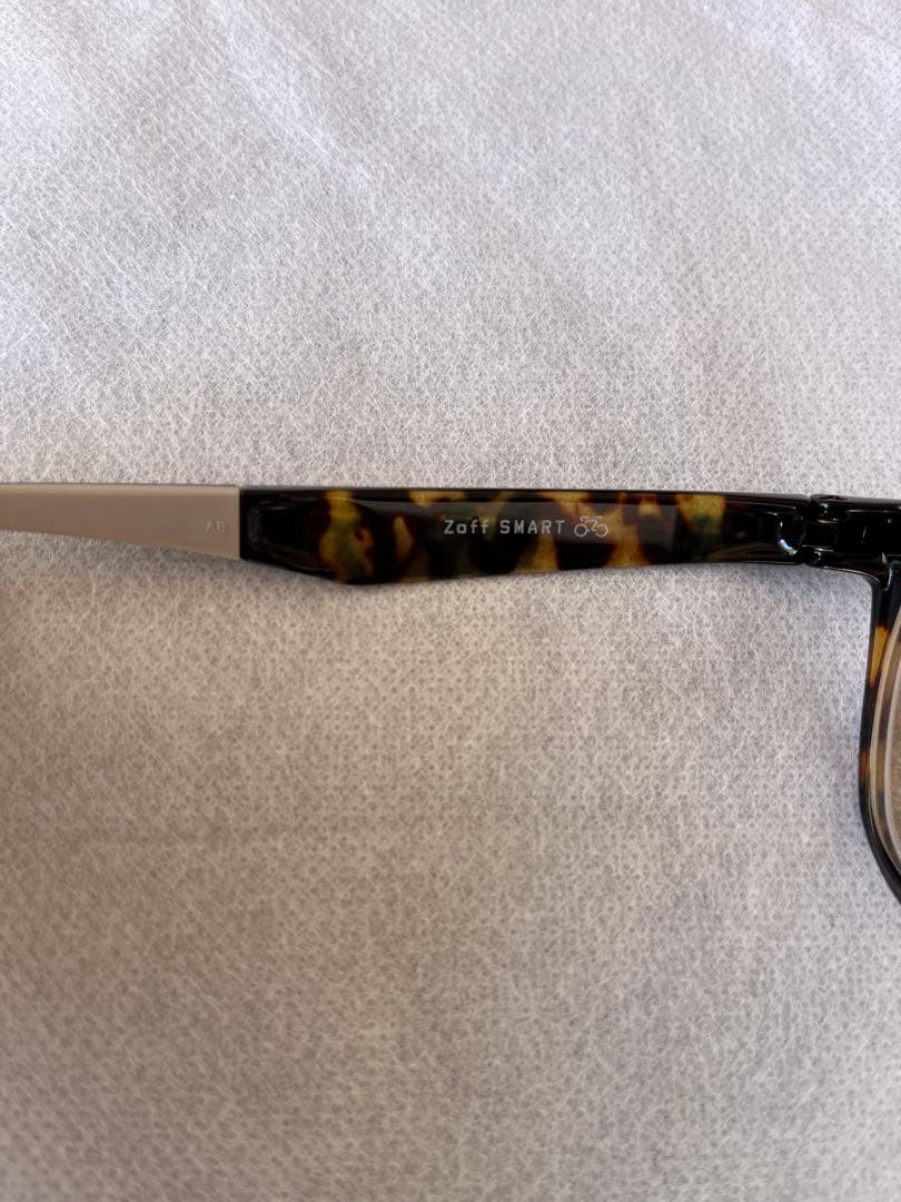 新品未使用☆Zoff SMART Regular カーキブラウン　ウエリントン