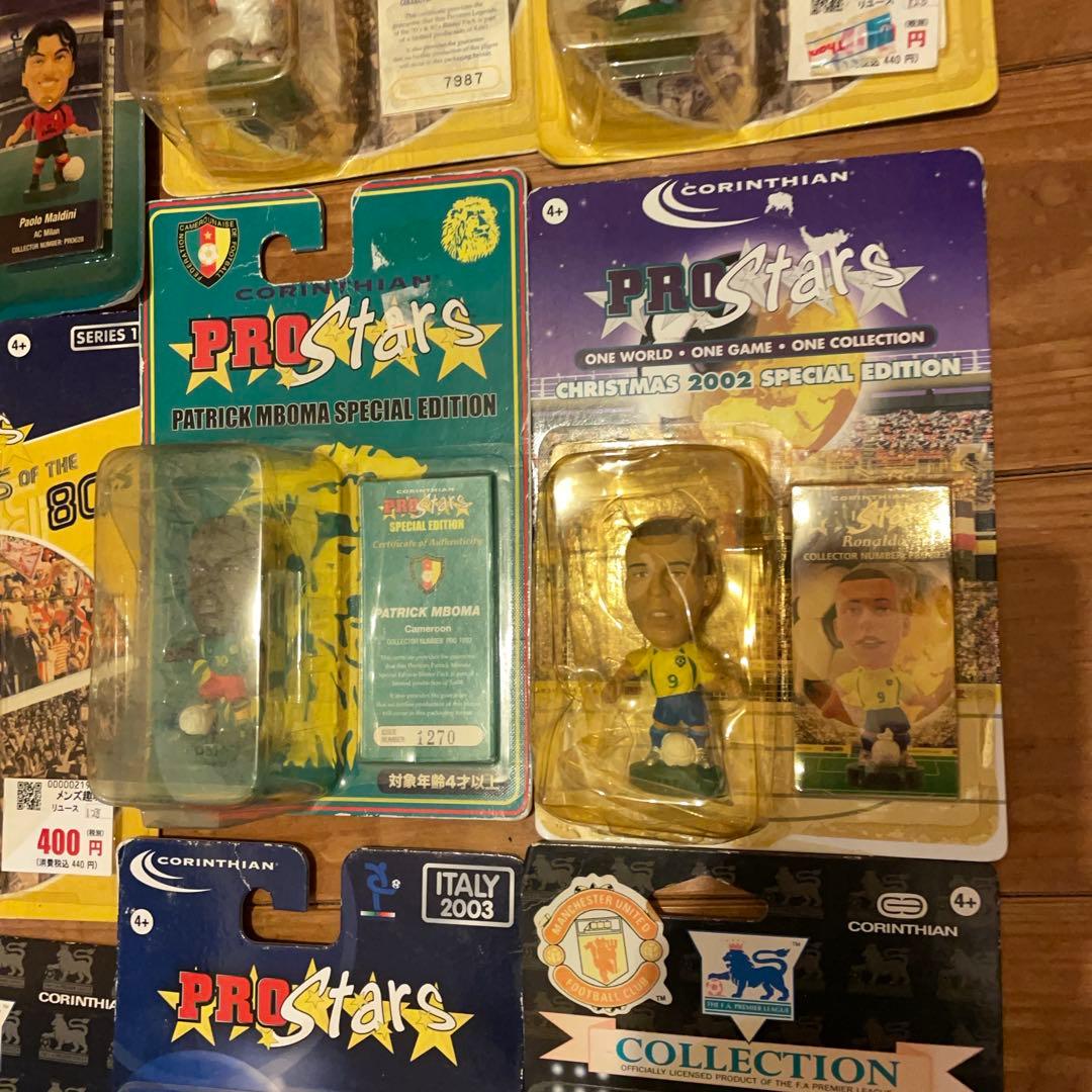 未開封 サッカー フィギュア まとめ FT CHAMPS pro stars