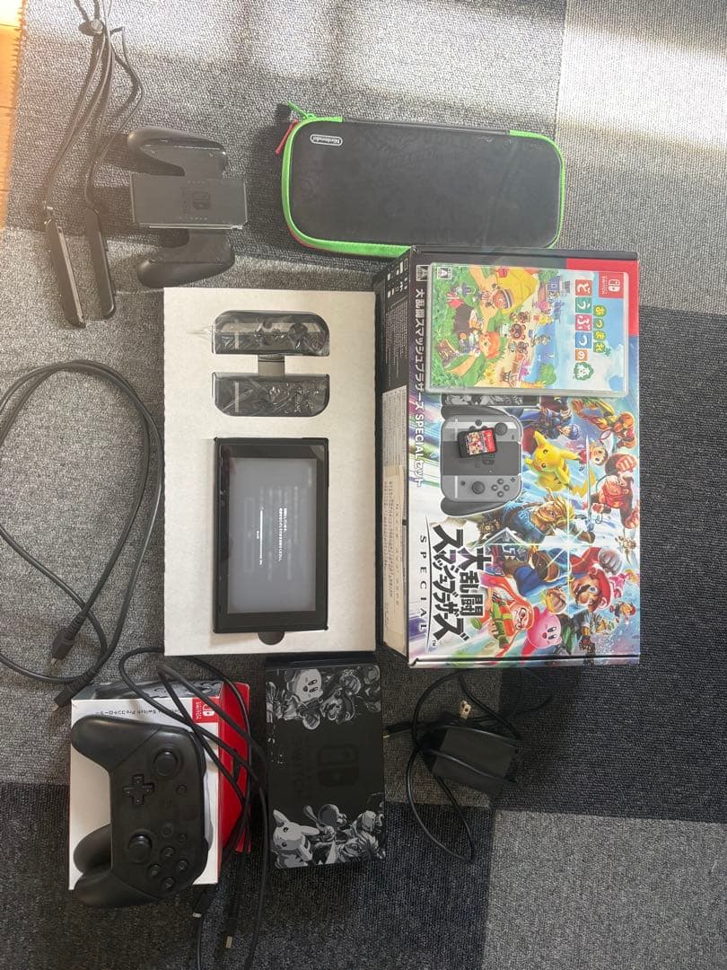 Nintendo Switch スマブラセット + ゲーム2本 + プロコン