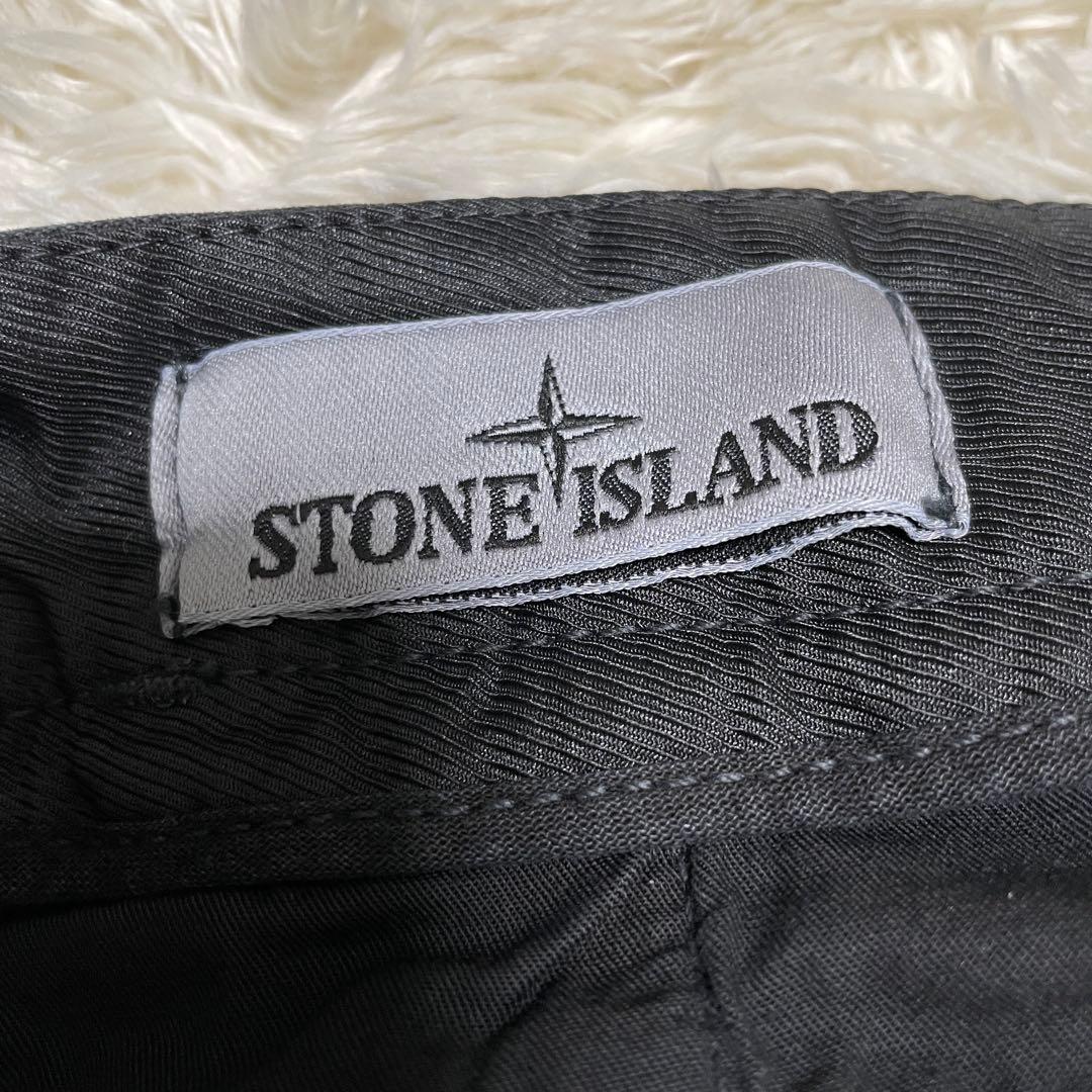 STONE  スリムフィット カーゴパンツ BLACK XLサイズ