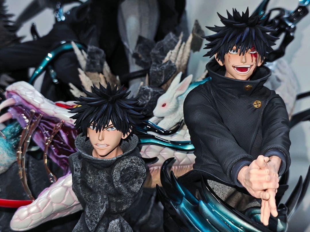 呪術廻戦　十種影法術伏黒恵　魔虚羅　ガレージキッド　フィギュア　完成品