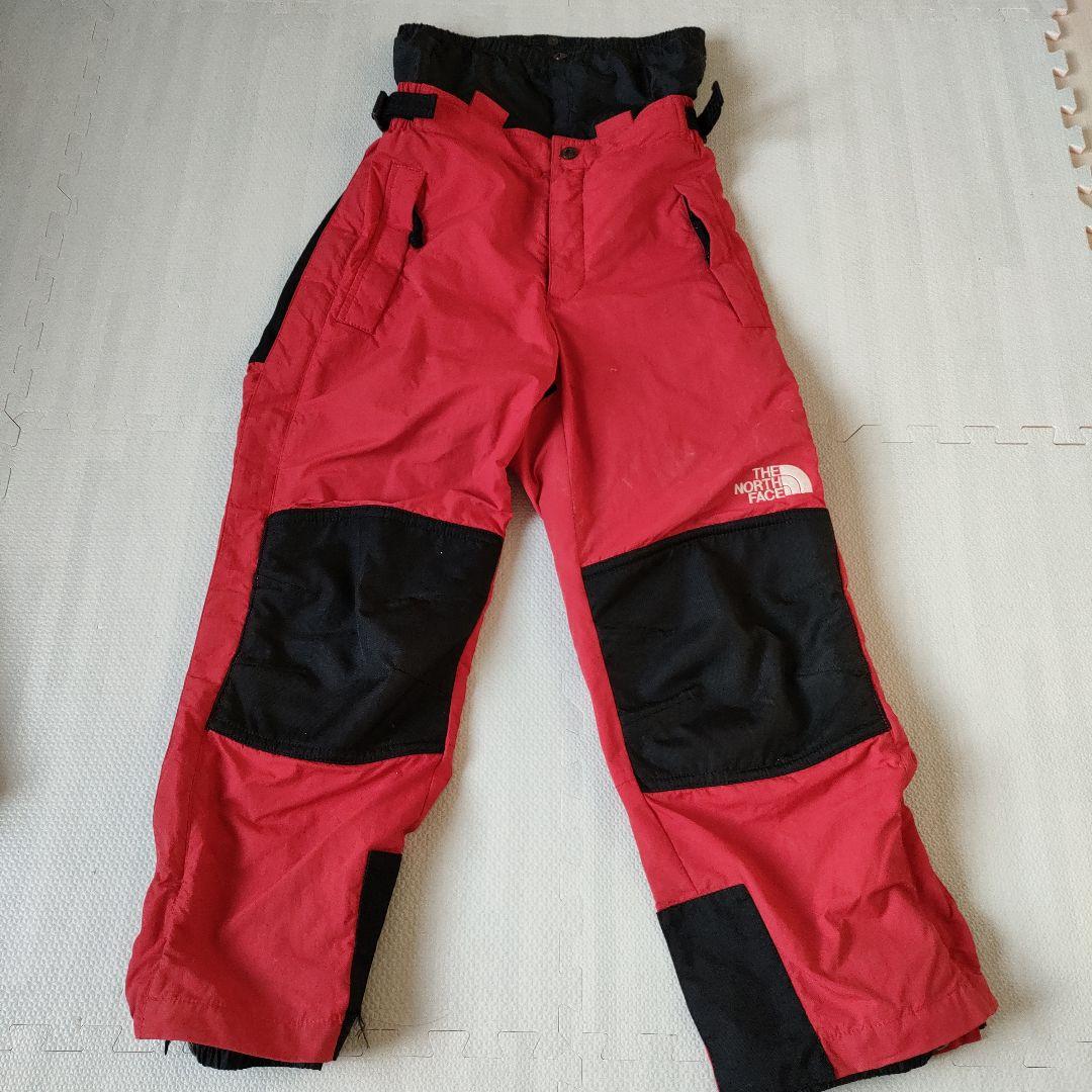 THE NORTH FACE スキーウェア 赤/黄/黒