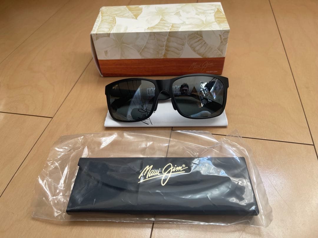 Maui Jim 偏光サングラス　ブラック　432N-2M