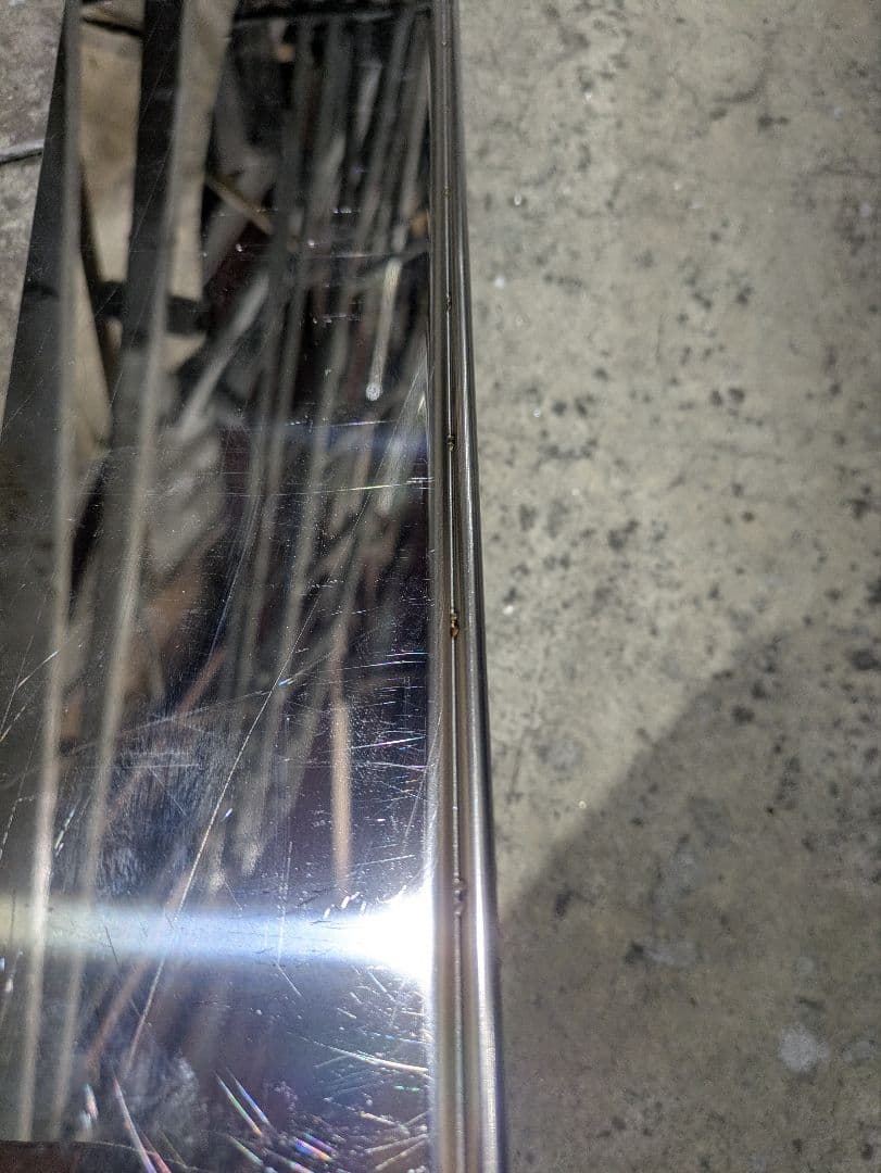 新型17プロフィア、17レンジャー　ウィンドウパネル　ウロコステンレス　デコトラ