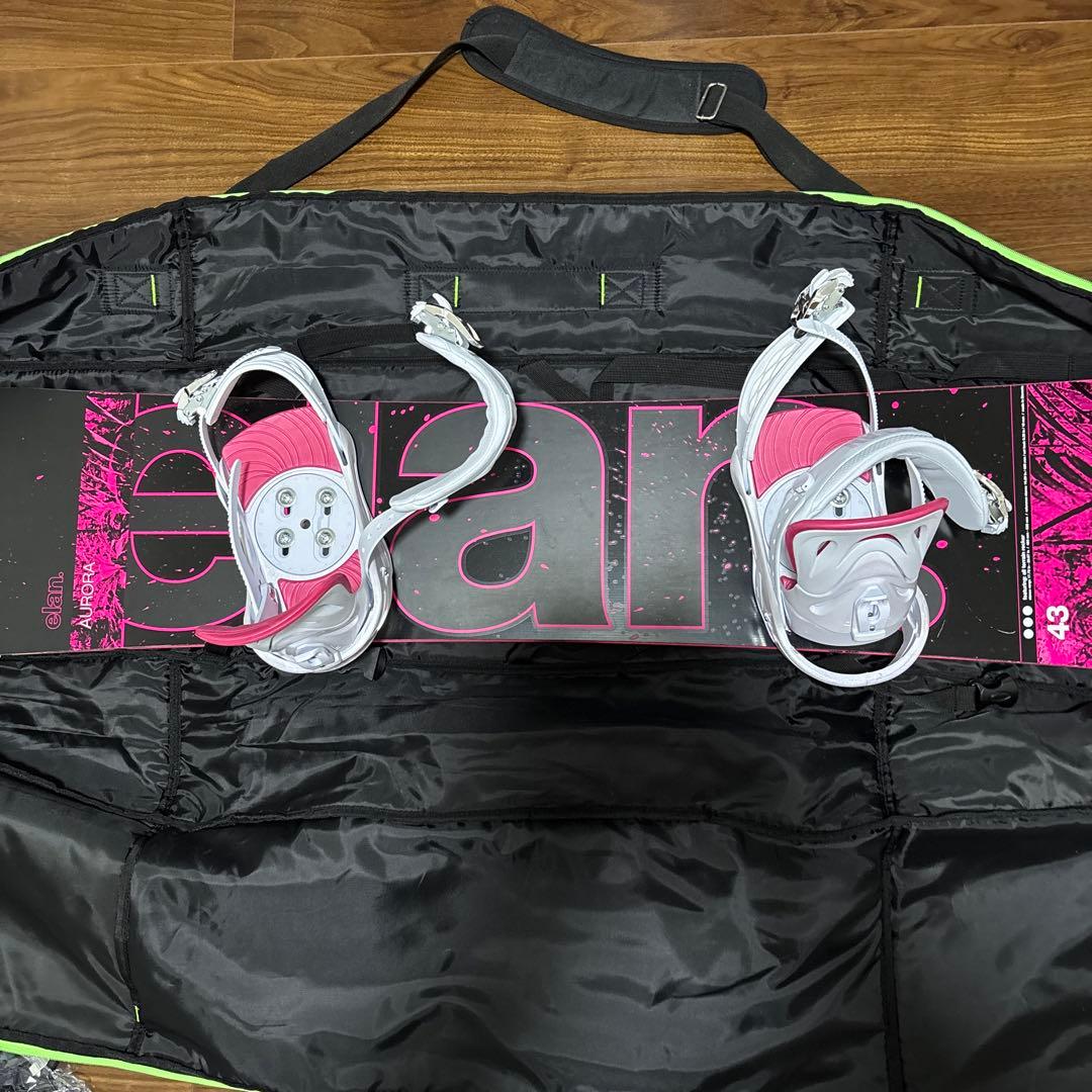 エラン　elan スノーボードとバッグセット4点セット　レディース