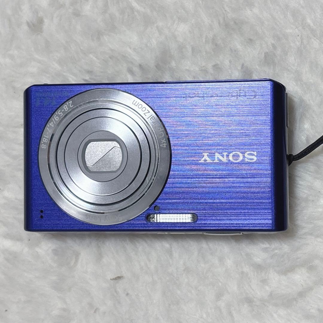 SONY Cyber-shot DSC-W610 コンデジ　ブルー　ジャンク