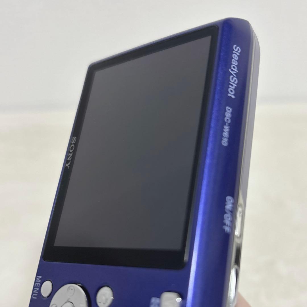 SONY Cyber-shot DSC-W610 コンデジ　ブルー　ジャンク