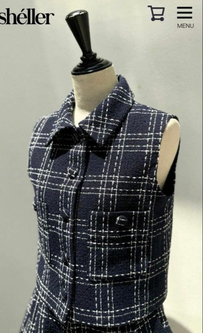 本日限定値下げ♡新品♡sheller シェリエツイードセットアップ