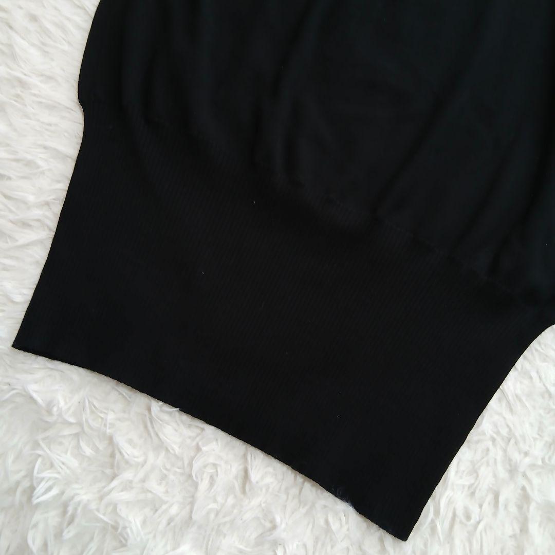 【美品】【UN3D.】23AW　コクーンルーズニットワンピース　黒