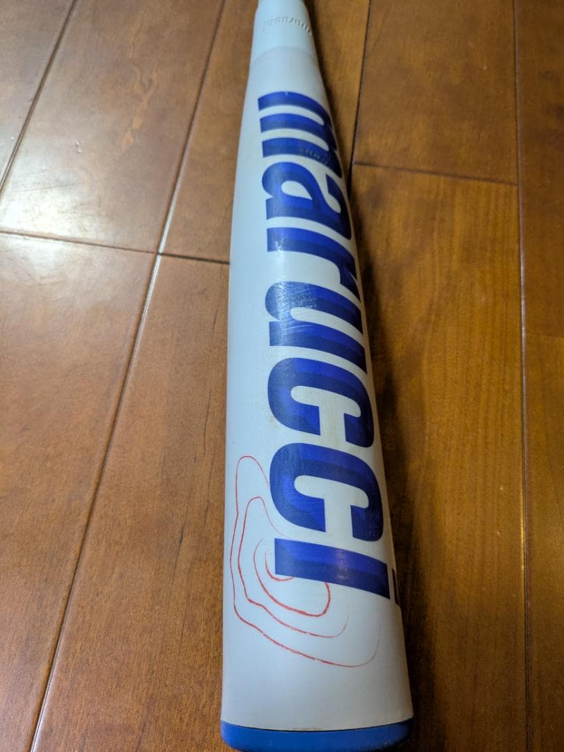 くぅワニクラッシャー青ワニ82センチ（新品バットケース付き）