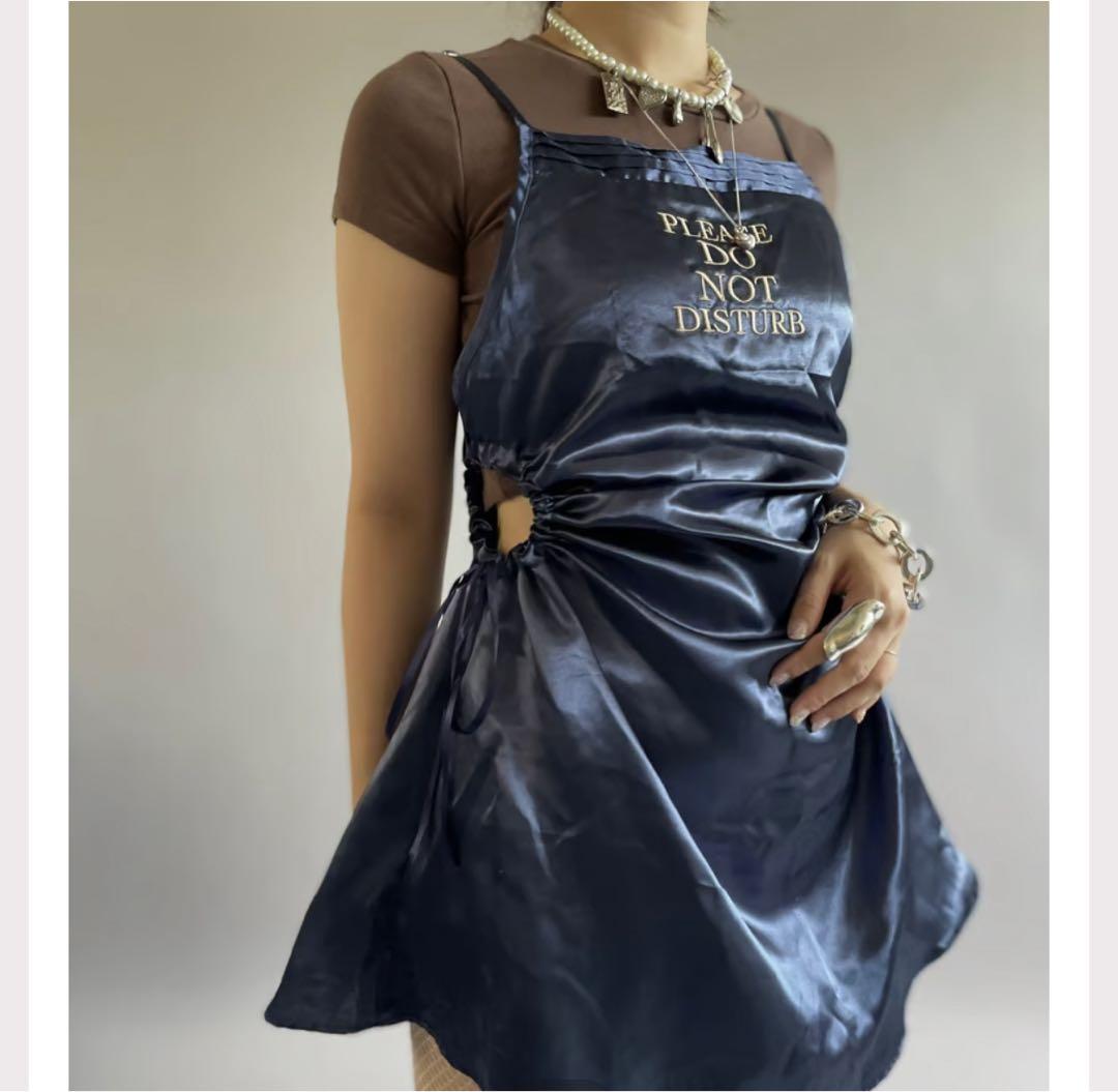 【USED】Chinatsu Aoyama ／Non asleep cami 紺