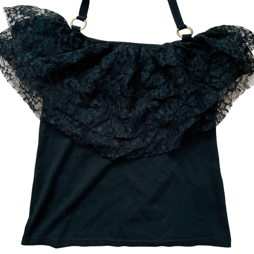 d.i.a　ダイヤ　レース　ホルターネックブラウス　背中見せ　平成ギャル　Y2K