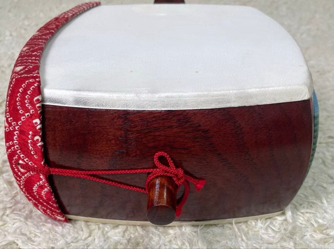 三味線 三つ折り本体と付属品セット