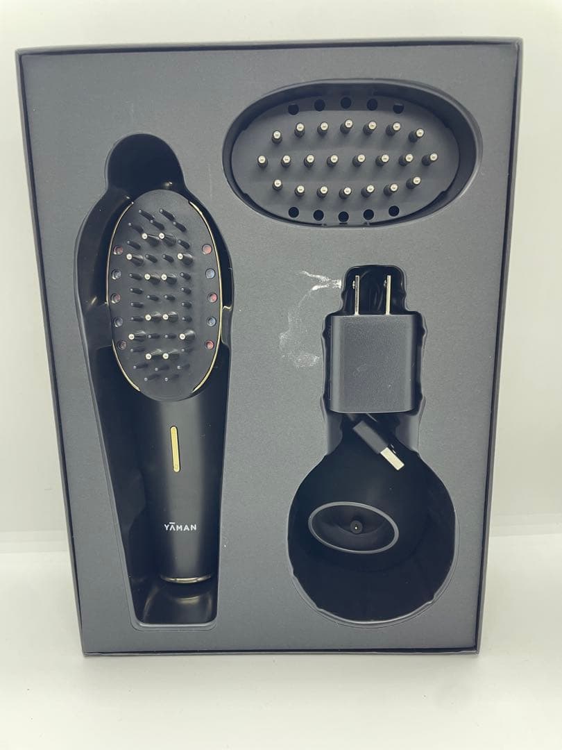 YAMAN スカルプブラシ ブラック