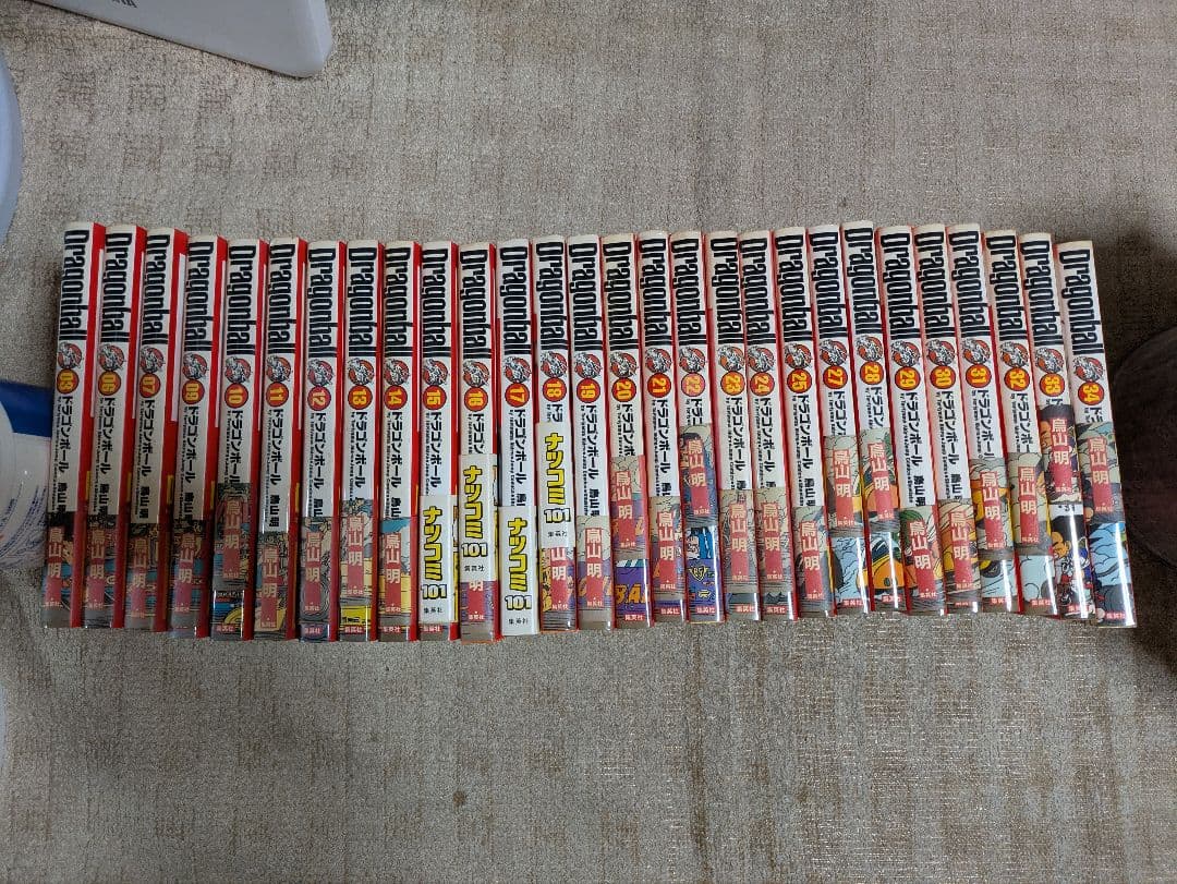 ドラゴンボール完全版　28巻分(抜け6巻分あり)と、おまけ数点