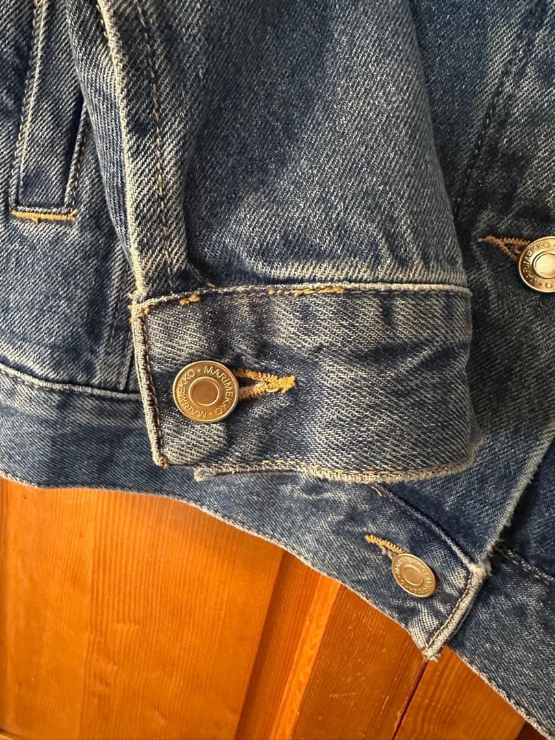 美品マリメッコMaridenim Murros Unikko デニムジャケット