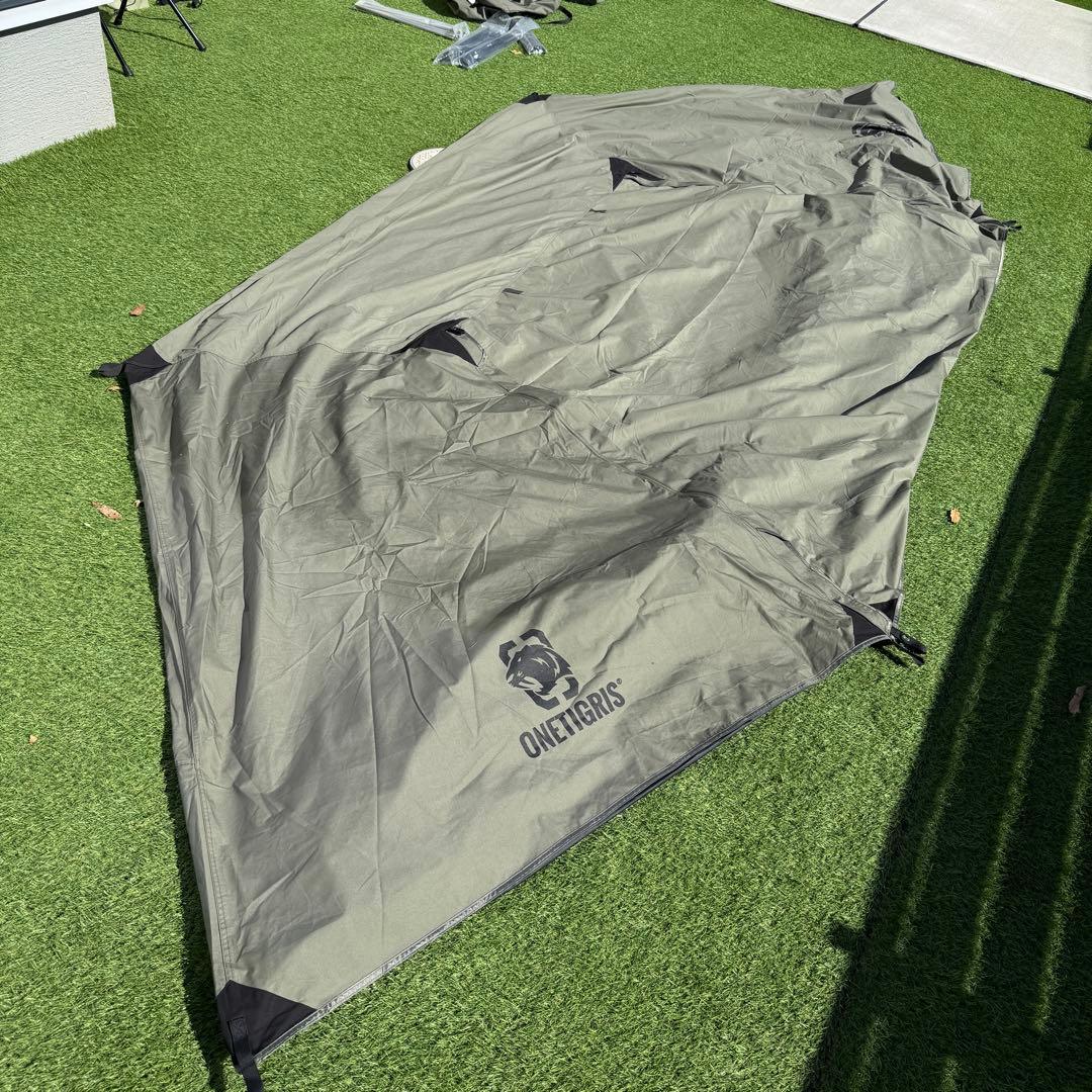 ワンティグリス ソロホームステッドTC カーキ 煙突穴