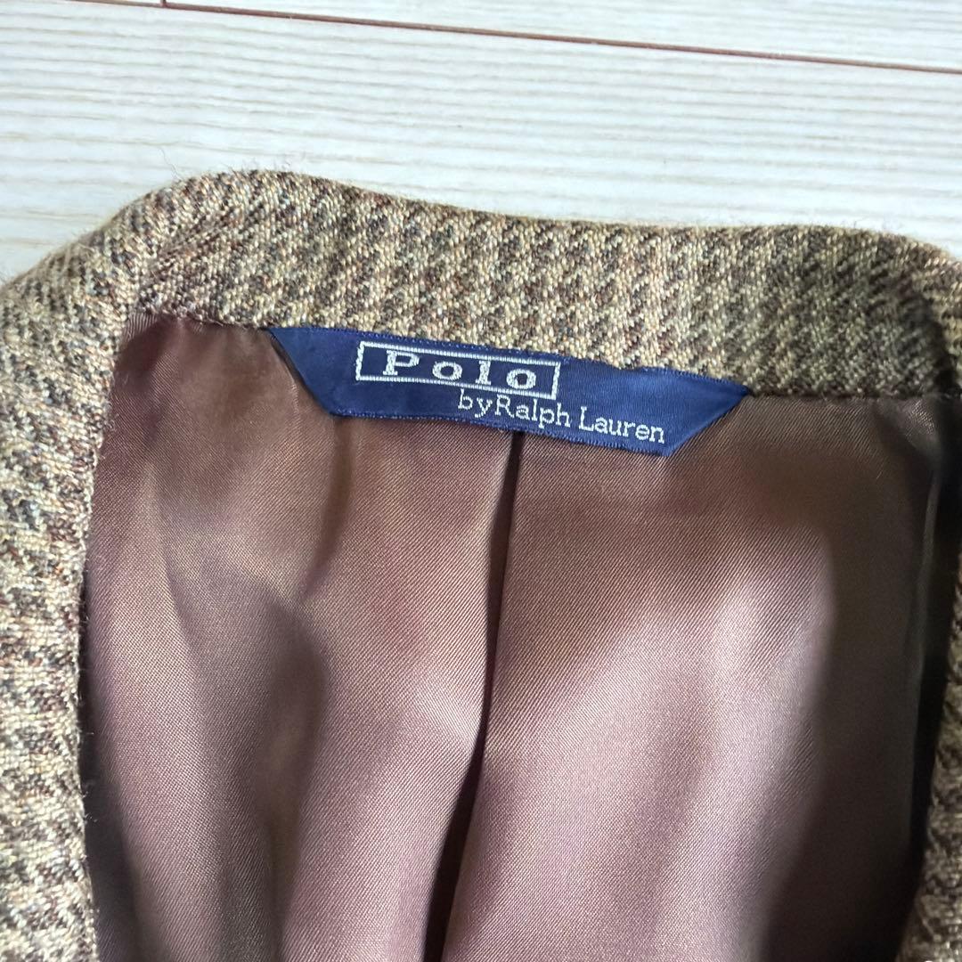 A*o様 極上　80〜90s ポロバイラルフローレン　ハウンドトゥース　ツイード