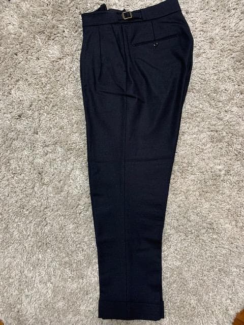 【美品】ベルウィッチスコッチ BERWICH Scotch 44 ダークネイビー