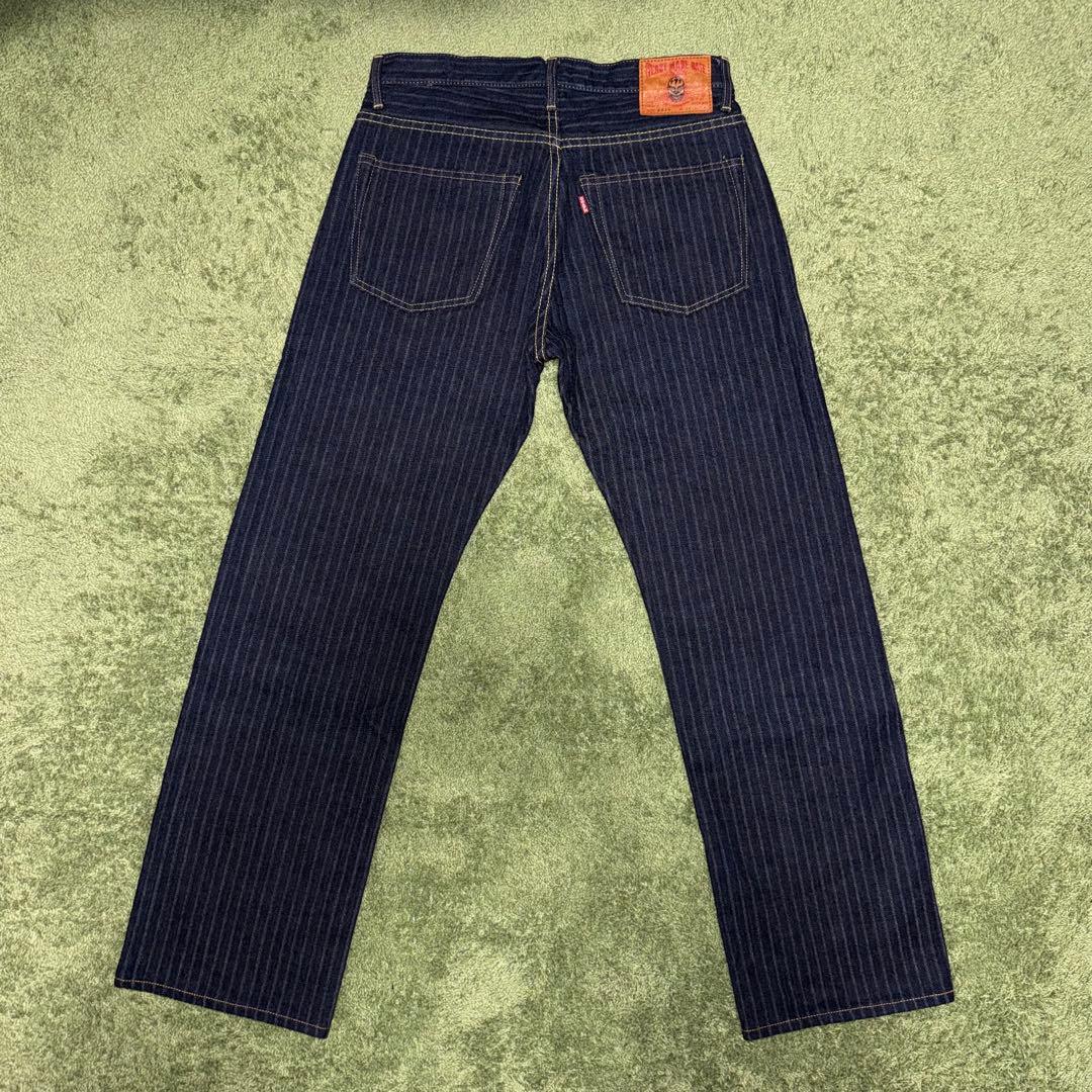 graph zero グラフゼロ 児島ジーンズ 濃紺 ストライプ デニム