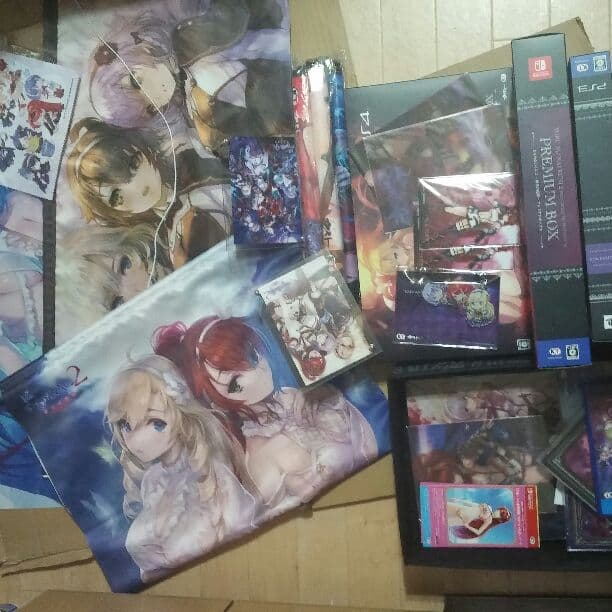 よるのないくに　1と2　タペストリー等　大特価限定版超セット