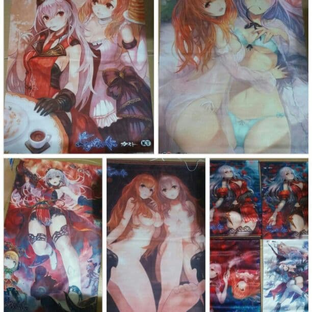 よるのないくに　1と2　タペストリー等　大特価限定版超セット