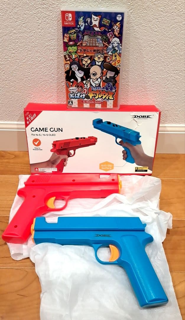 Switch スイッチ　ソフト もしかして？ おばけの射的屋　ガンコン２個