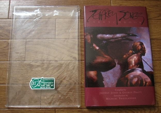 Jeffrey Jones Sketchbook　直筆サイン入り　限定1200部