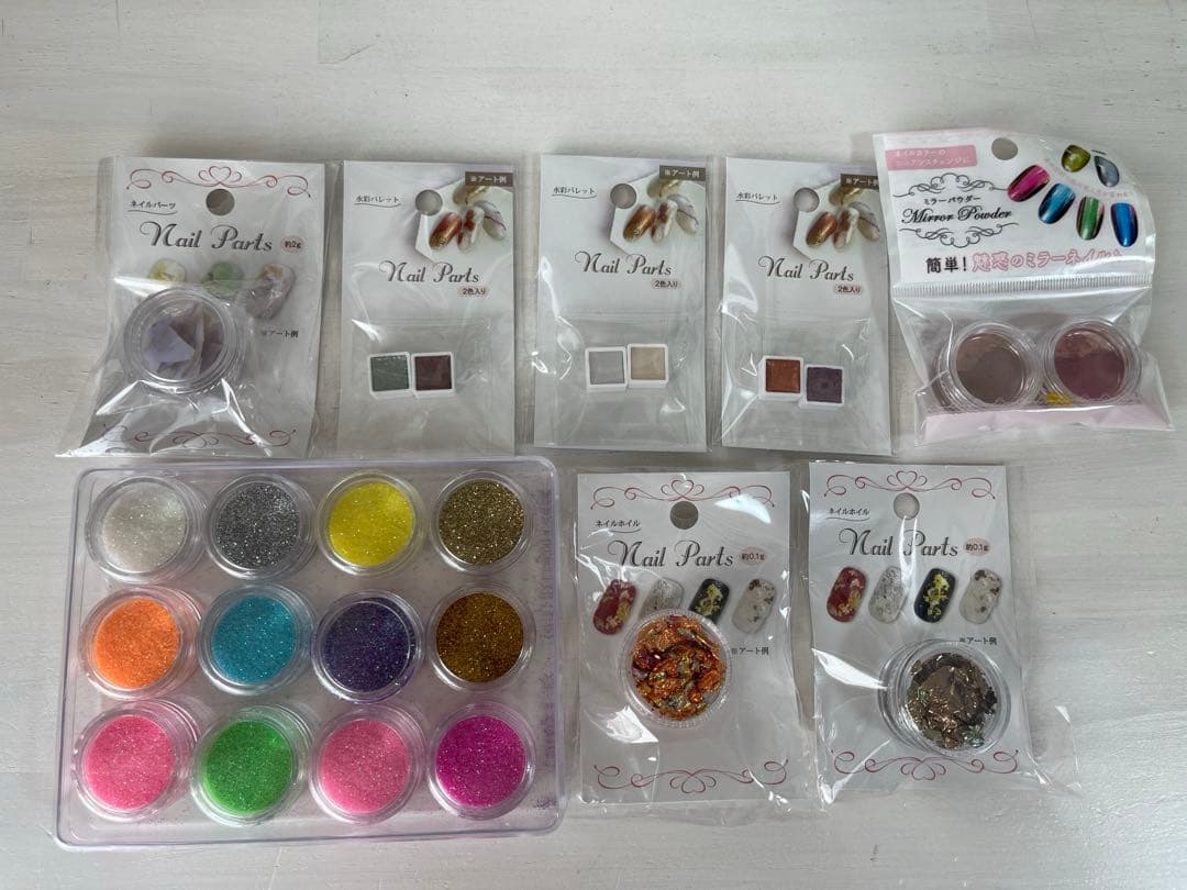 ＊シャイニージェル・ネイルアートセット＊