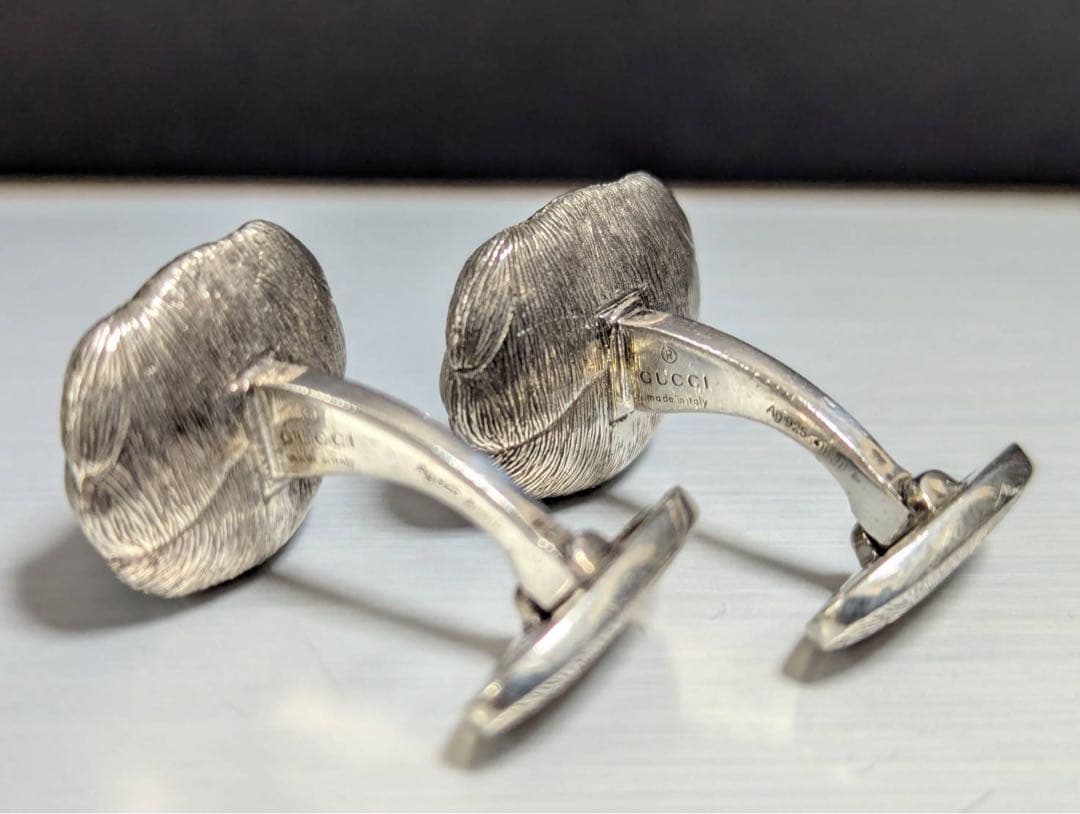 【希少】GUCCI/グッチ パグ カフス　No.2340