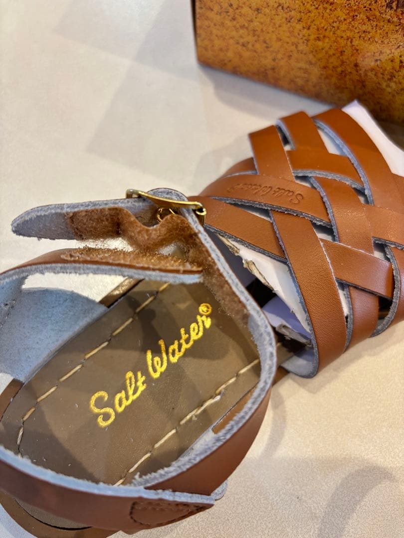 saltwater RETRO サイズ11 新品未使用　tan